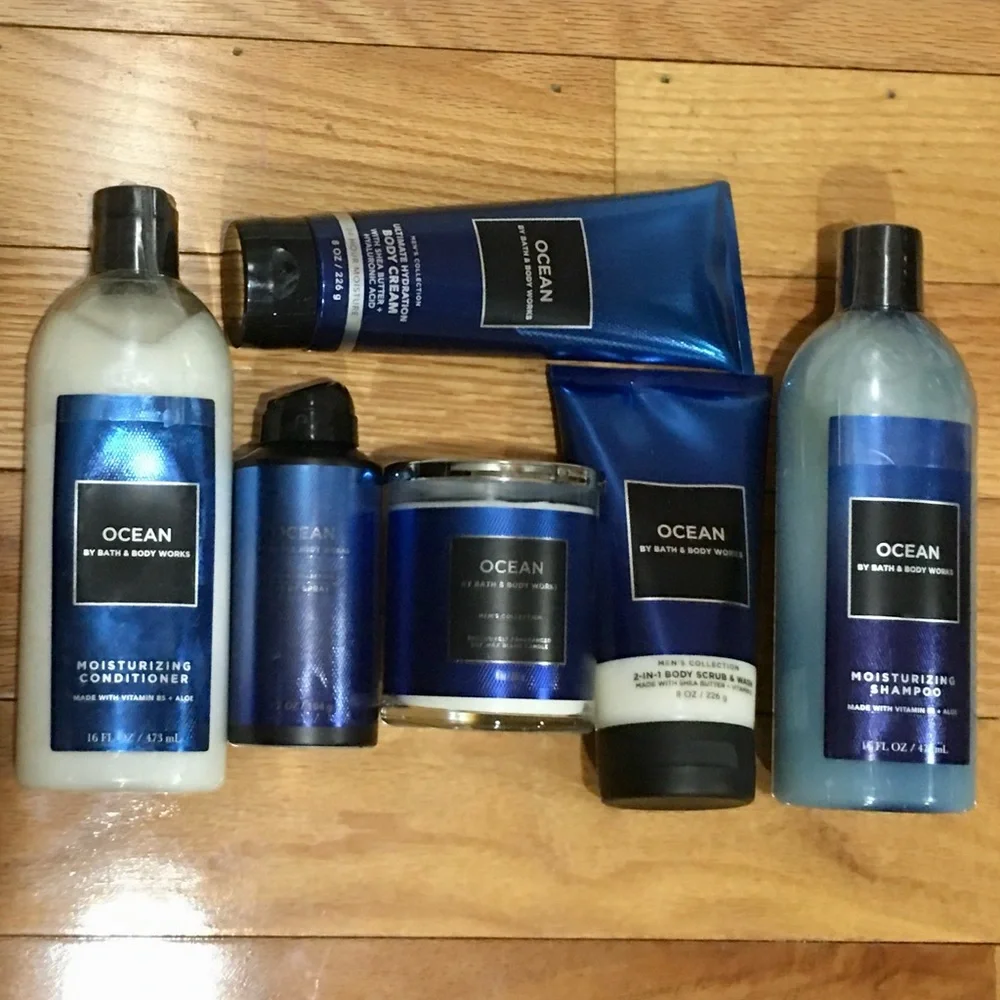 Ocean by Bath & Body Works Men's Grooming Set Collection-Blue